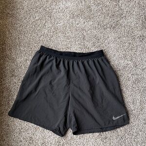 Nike Men's Charcoal Athletic Shorts - Large